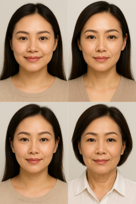 Phun mày Microshading phù hợp với nhiều dáng mặt và lứa tuổi, giúp che khuyết điểm mày thưa nhạt.