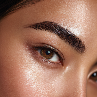 Từng sợi mày được chạm khắc tỉ mỉ, tinh tế, mang lại vẻ đẹp sang trọng và quý phái.